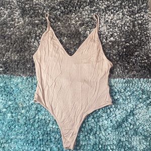 Tan bodysuit